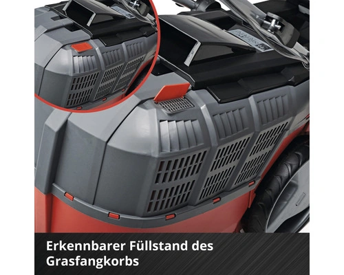 Akku Rasenmäher EINHELL Power-X-Change GE-CM 43 Li M inkl. Mulchkit – 2x18V / 4 Ah