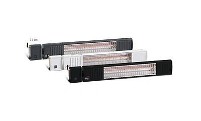 Burda TERM2000 BLUETOOTH Terrassenheizstrahler IP67 2000 W, schwarz