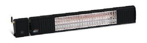 Burda TERM2000 BLUETOOTH Terrassenheizstrahler IP67 2000 W, schwarz