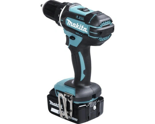 Akku-Bohrschrauber Makita DDF482RFJ 18 V inkl. 2 Akkus (3,0 Ah), Ladegerät & MAKPAC-Systemkoffer