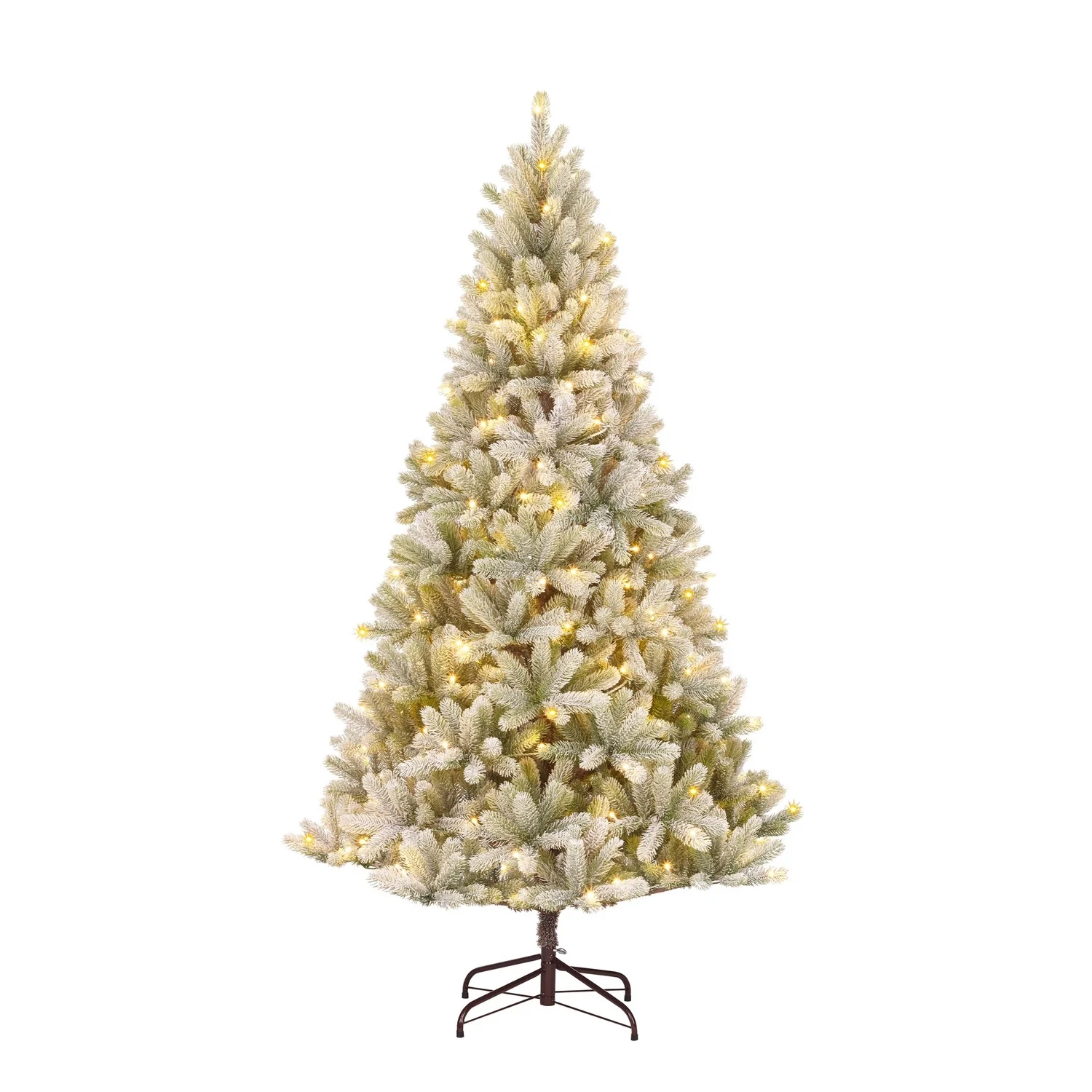Black Box Trees - Kunstweihnachtsbaum „Nagoya“ – 60 × 60 × 13 cm, bunt/grün, PVC