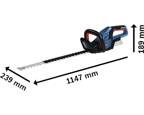 Akku-Heckenschere Bosch Professional GHE 18V-60 (ohne Akku & Ladegerät)