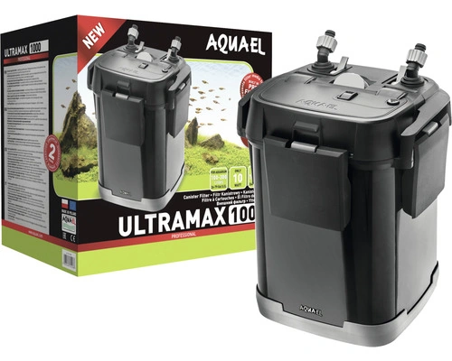 Aquarium Außenfilter AQUAEL Ultramax 1000 – für Aquarien 100–300 l, 15 W, max. 1000 l/h