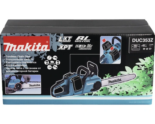Akku-Kettensäge Makita DUC353Z 2×18 V (36 V) – 35 cm, ohne Akku & Ladegerät
