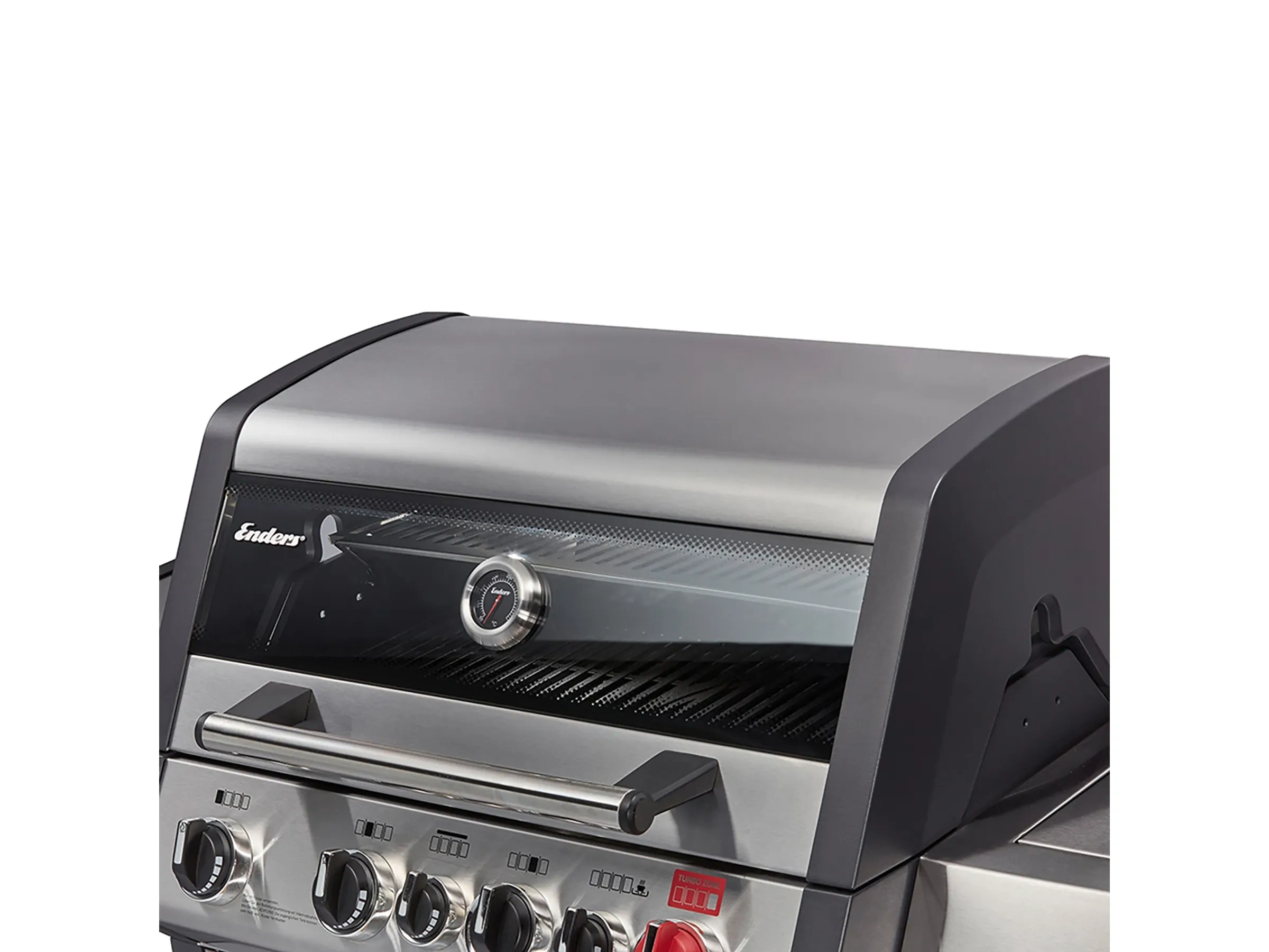 Enders Gasgrill Monroe Pro 4 SIK Turbo mit 4 Brennern und Seitenkocher