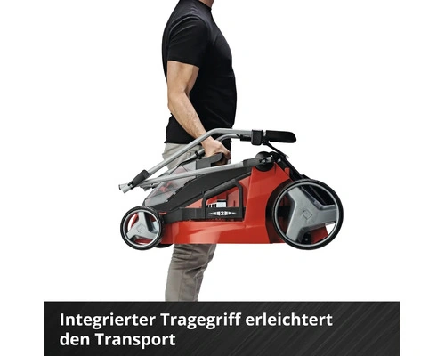 Akku Rasenmäher EINHELL Power-X-Change GE-CM 43 Li M inkl. Mulchkit – 2x18V / 4 Ah