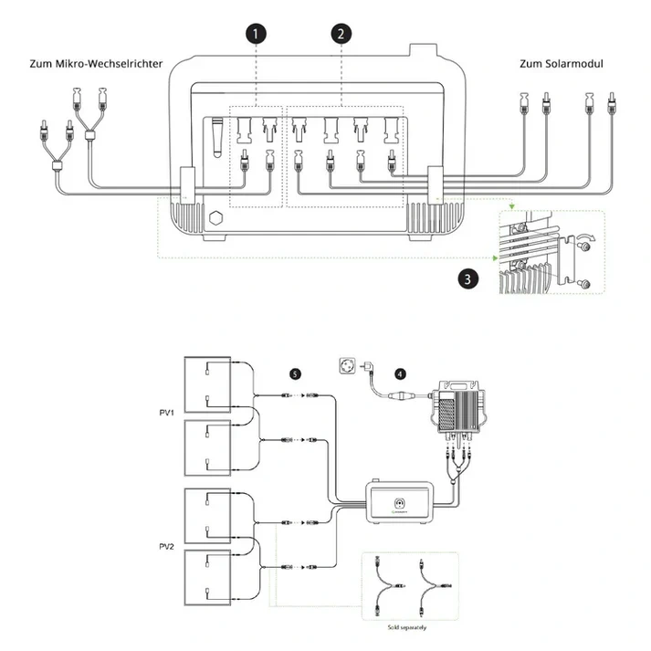Growatt Noah 2000 (2048 Wh) Balkonkraftwerk Speicher