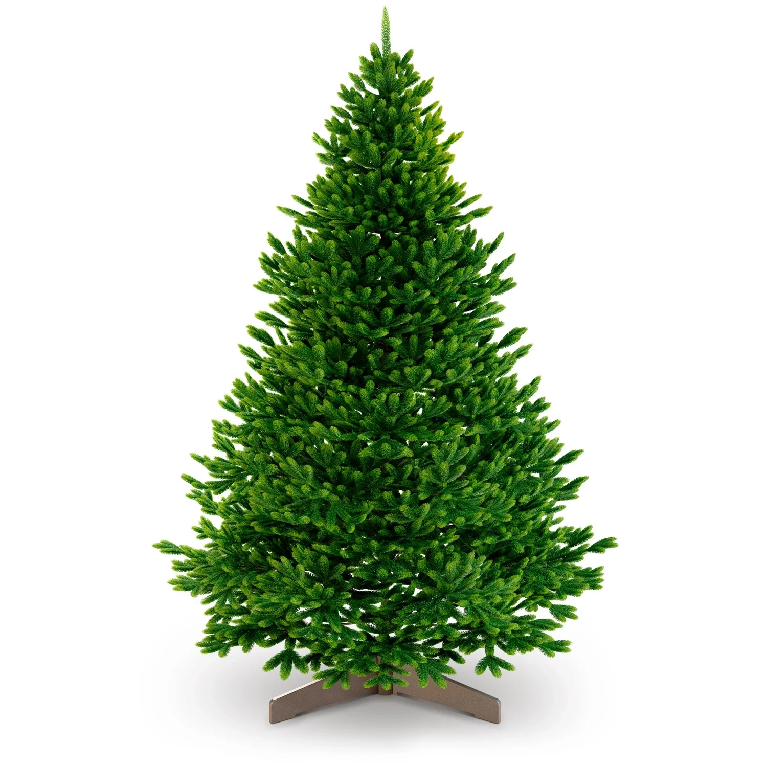 ArtiTree - Weihnachtsbaum „Premium Tanne“ – 120 cm, mit Holzständer